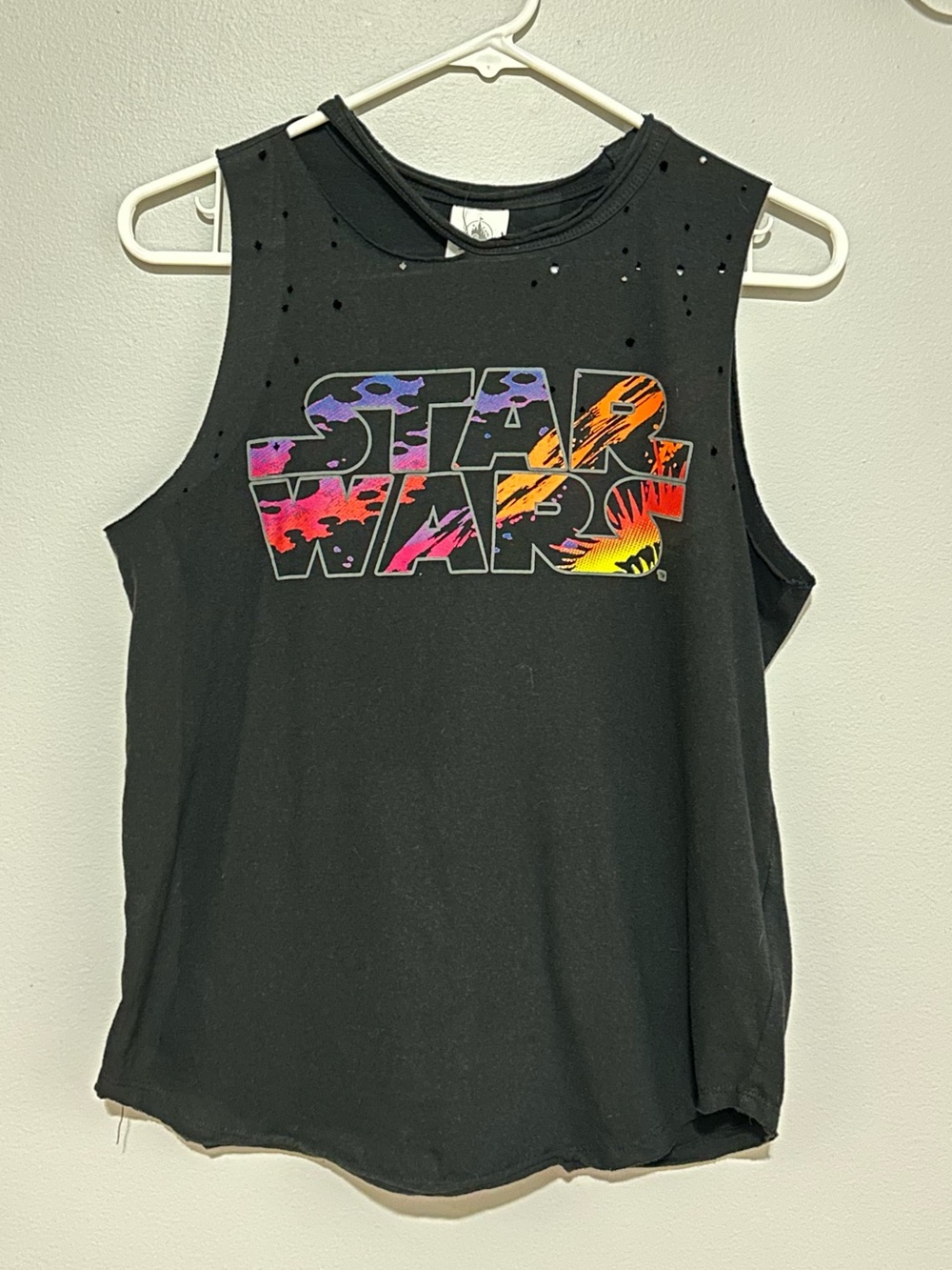 Disney Black Star Wars Graphic Tank